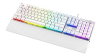 KRUX FROST SILVER-WHITE RGB, MEMBRANE KEYBOARD FOR GAMERS | KRX0133