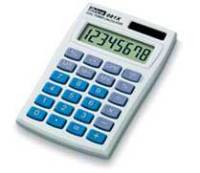 Ibico 081X calculatrice Poche Calculatrice basique Bleu, Blanc