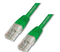 M-Cab CAT6 SSTP, PIMF, AWG 26, 0.50m kabel sieciowy Zielony 0,5 m