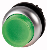 Eaton M22-DLH-G przełącznik elektryczny Przyciskany przełącznik Czarny, Zielony, Metaliczny