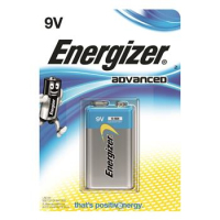 Energizer 7638900410372 huishoudelijke batterij Wegwerpbatterij 9V Alkaline