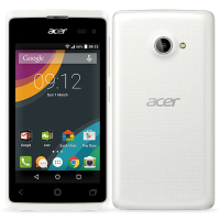 Acer Liquid Z220 10,2 cm (4") 1 GB 8 GB Doppia SIM 3G Bianco Android 4.4