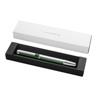 Pelikan Pura P40 stylo-plume Système de remplissage cartouche Vert, Argent 1 pièce(s)