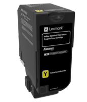 Lexmark 74C2SY0 festékkazetta 1 dB Eredeti Sárga