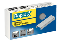 Rapid Omnipress 30 Pack d'agrafes 1000 agrafes