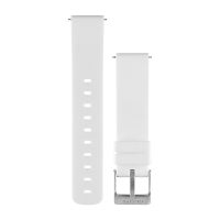 Garmin 010-12495-01 smart wearable accessory Band White Leather
