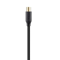 Belkin F3Y057BT2M coax-kabel 2 m Zwart