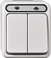 Merten MEG3755-8019 placa de pared y cubierta de interruptor Blanco