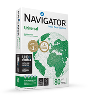 Navigator Universal carta inkjet A4 (210x297 mm) 500 fogli Bianco