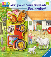 Ravensburger Mein großes Puzzle-Spielbuch Bauernhof