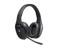 BlueParrott S450-XT Headset Bedraad en draadloos Hoofdband Kantoor/callcenter Micro-USB Bluetooth Zwart