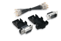 Black Box FA805 tussenstuk voor kabels DB9 Zwart