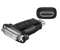 Microconnect HDM1924F zmieniacz płci / kabli DVI-D HDMI Czarny