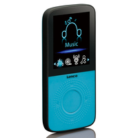 Lenco PODO-153 MP3 Spieler 4 GB Schwarz, Blau