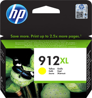 HP 912XL oryginalny wysokowydajny wkład atramentowy żółty