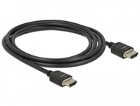 DeLOCK 85294 HDMI kábel 2 M HDMI A-típus (Standard) Fekete