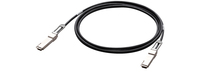 Allied Telesis AT-QSFP28-3CU InfiniBand/fibre optic cable 3 m Nero, Acciaio inossidabile
