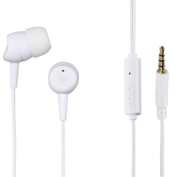 Hama Basic4Phone Zestaw słuchawkowy Przewodowa Douszny Połączenia/muzyka Biały