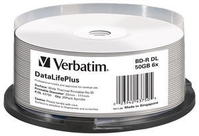 Verbatim DataLifePlus BD-R 50 GB 25 pieza(s)