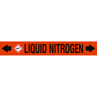 Brady ASMEPM-100X690MM-LIQUID NITROGEN selbstklebendes Etikett Rechteck Permanent Mehrfarbig