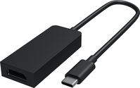 Microsoft Surface HFM-00009 cable gender changer USB-C HDMI Fekete