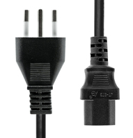 ProXtend PC-LC13-003 electriciteitssnoer Zwart 3 m Netstekker type L C13 stekker