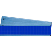 Brady TMM-COL-LB-PK etichetta autoadesiva Rettangolo Permanente Blu 2700 pezzo(i)