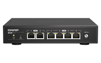 QNAP QSW-2104-2T łącza sieciowe Nie zarządzany 2.5G Ethernet (100/1000/2500) Czarny