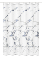 Kleine Wolke Marble Duschvorhang Aufhängungshaken Polyester Anthrazit