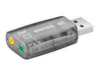 Microconnect 68878 Audiokarte 2.0 Kanäle USB
