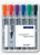 Staedtler 356 WP6 marqueur 6 pièce(s) Noir, Bleu, Vert, Orange, Rouge, Violet