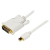 StarTech.com MDP2DVIMM10W adapter kablowy 3,05 m mini DisplayPort DVI-D Biały