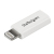 StarTech.com Witte Apple 8-polige Lightning-connector naar Micro USB-adapter voor iPhone / iPod / iPad