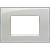 bticino LNA4803KG Wandplatte/Schalterabdeckung Grau