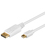 Alcasa 4820-030 DisplayPort-Kabel 3 m Mini DisplayPort Weiß
