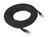 Lanberg PCU5-10CC-1000-BK kabel sieciowy Czarny 10 m Cat5e U/UTP (UTP)