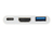 Equip 133461 replicatore di porte e docking station per laptop USB 3.2 Gen 1 (3.1 Gen 1) Type-C Bianco