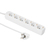 Microconnect GRU00615W power extension 1.5 m 6 AC outlet(s) White