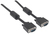 Manhattan VGA Monitor Cable (with Ferrite Cores), 3m, Black, Male to Male, HD15, Cable of higher SVGA Specification (fully compatible), Shielding with Ferrite Cores helps minimi...