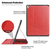 CoreParts TABX-IP789-COVER46 custodia per tablet 25,9 cm (10.2") Custodia flip a libro Rosso