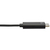 Tripp Lite U444-003-H4K6BE USB-C-zu-HDMI-Adapterkabel (Stecker/Stecker), 4K 60 Hz, 4:4:4, Thunderbolt 3-kompatibel, Schwarz, 0,9 m