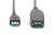 Digitus DA-73107 USB kábel 20 M USB 3.2 Gen 1 (3.1 Gen 1) USB A Fekete