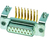 Harting 09 64 214 7212 kabel-connector D-Sub 9-pin Roestvrijstaal, Wit