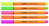 STABILO point 88 Mini penna tecnica Fine Multicolore 5 pz