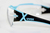 Uvex 9198237 Schutzbrille/Sicherheitsbrille Schwarz, Weiß
