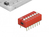 DeLOCK 66358 Zubehör für Leiterplatten DIP-Schalter Rot 10 Stück(e)