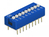 DeLOCK 66380 Zubehör für Leiterplatten DIP-Schalter Blau 2 Stück(e)