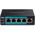 Trendnet TE-FP051 switch di rete Non gestito Fast Ethernet (10/100) Supporto Power over Ethernet (PoE) Nero
