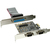 InLine 76622C interfacekaart/-adapter Intern Parallel, Serie