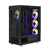 Zalman I3 Neo ATX Mid Tower PC Case Mesh front for efficient cooling Pre-installed fan 3 Midi Tower Fekete
